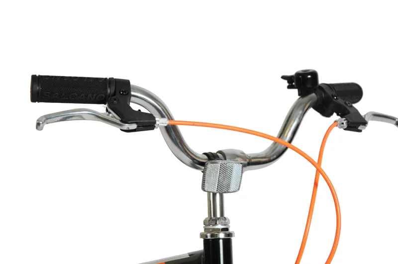 Salcano Wolf 20 Inch Kids Bike Black Orange-3